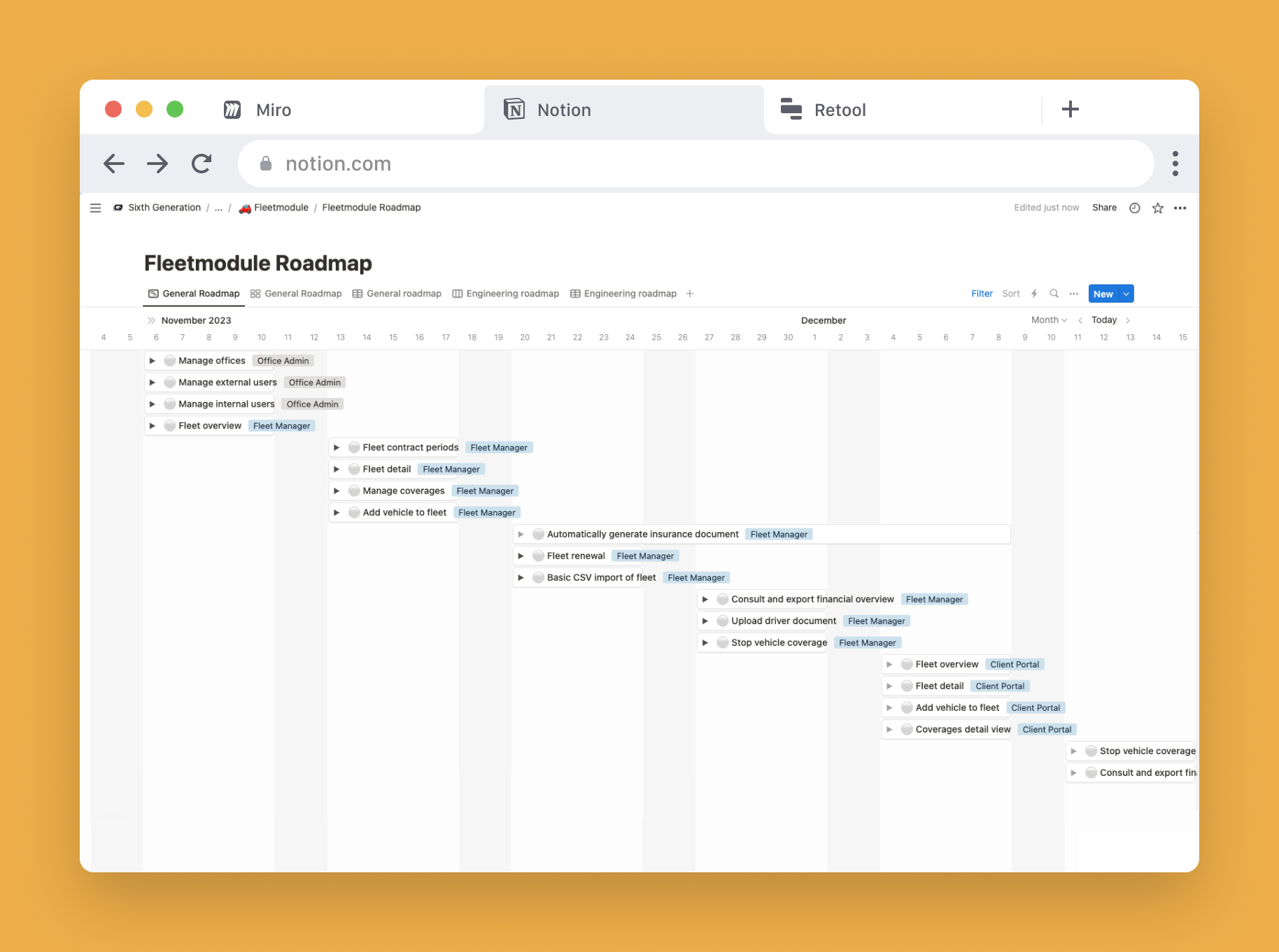 Hillewaere roadmap 2